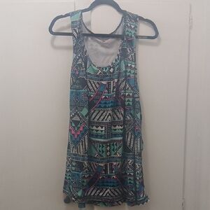 Tribal Print Tank Top